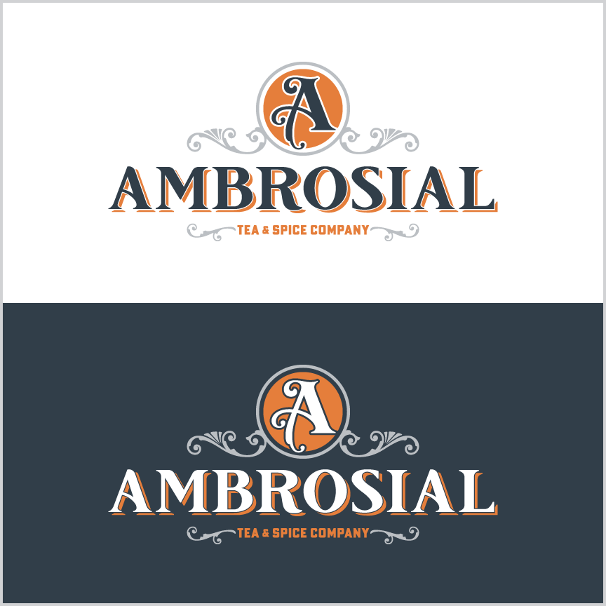 ambrosial logo design